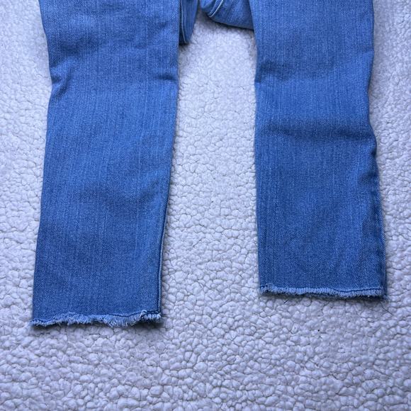 Levi's 710 Super Skinny Light Wash Distressed Jeans 12 Reg - Picture 11 of 11
